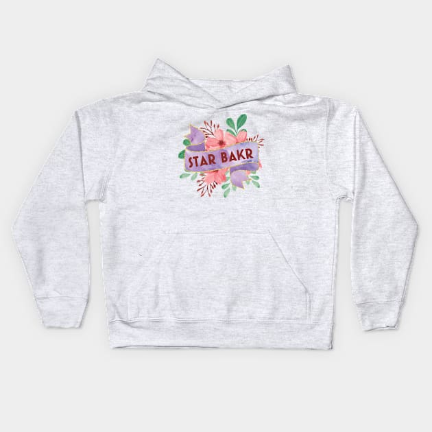 star baker colorful design Kids Hoodie by shimodesign